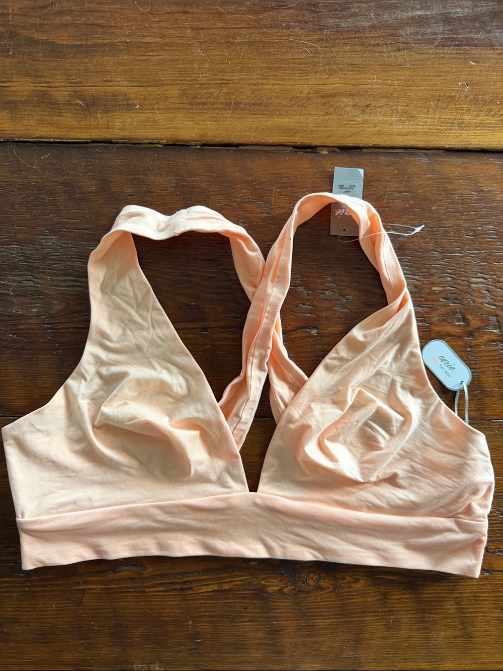 Peach Soft-Cup Bralette